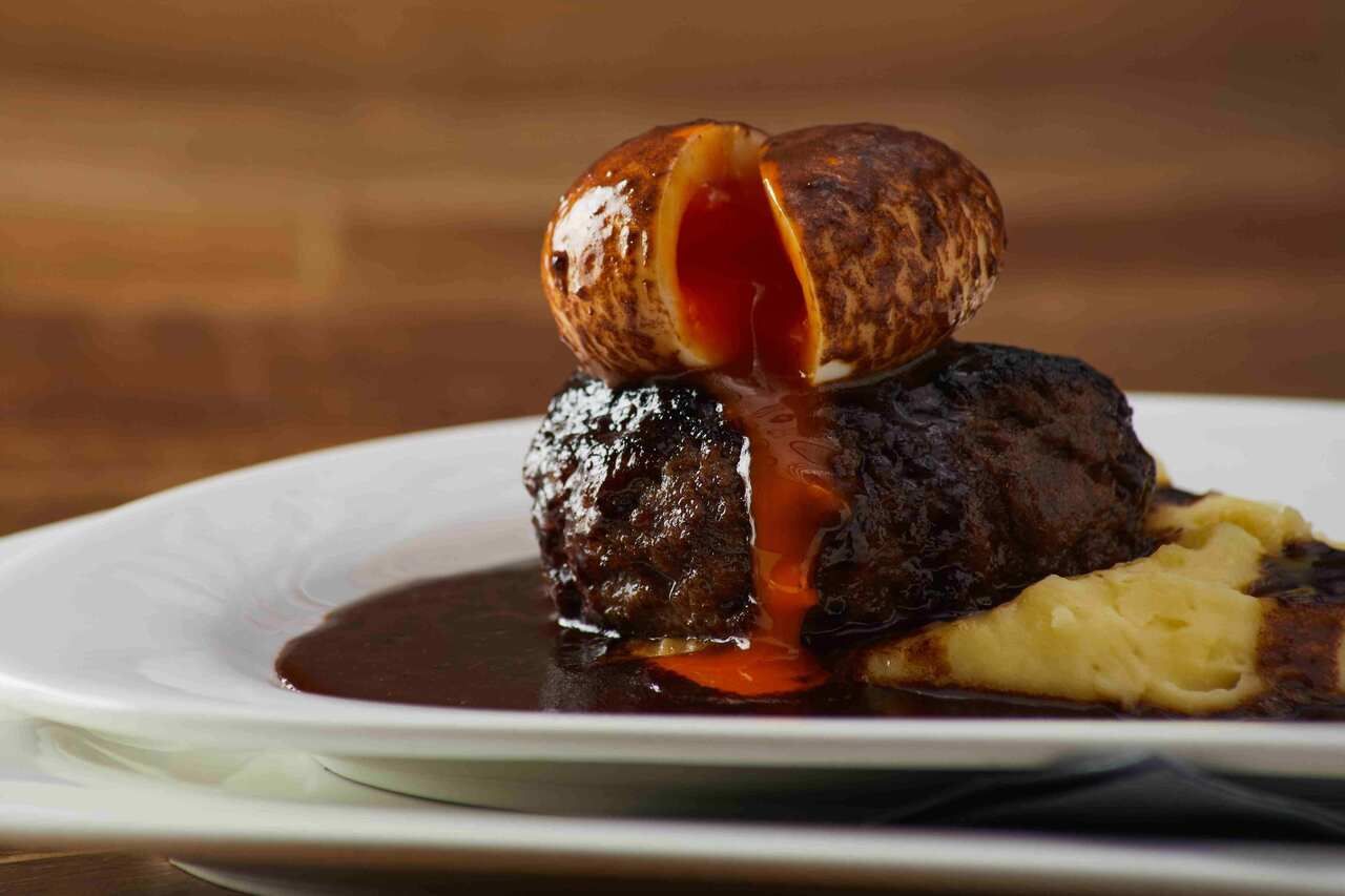 手ごね　ハンバーグランチセット