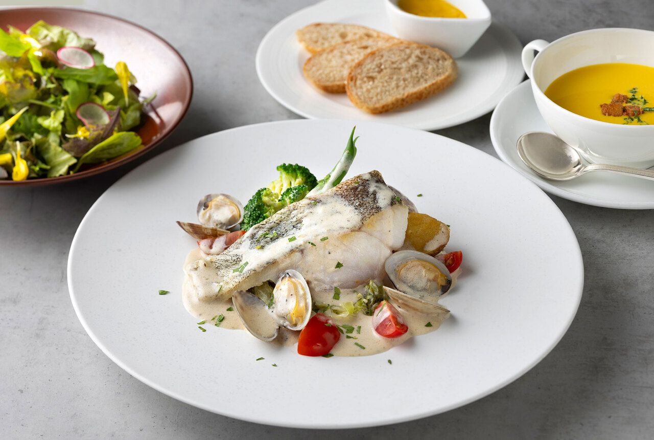 【12月】今月のお魚料理ランチセット