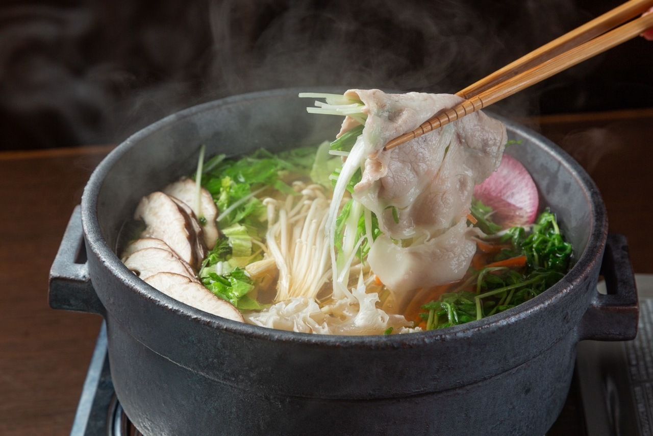 국산 돼지 샤브샤브 코스