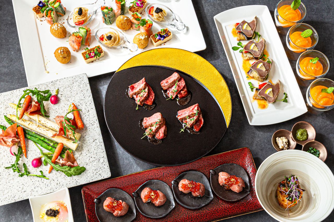 [MODIS Premium Course] 7 dishes including domestic beef and seasonal fish dishes / All-you-can-drink included / 3 hours