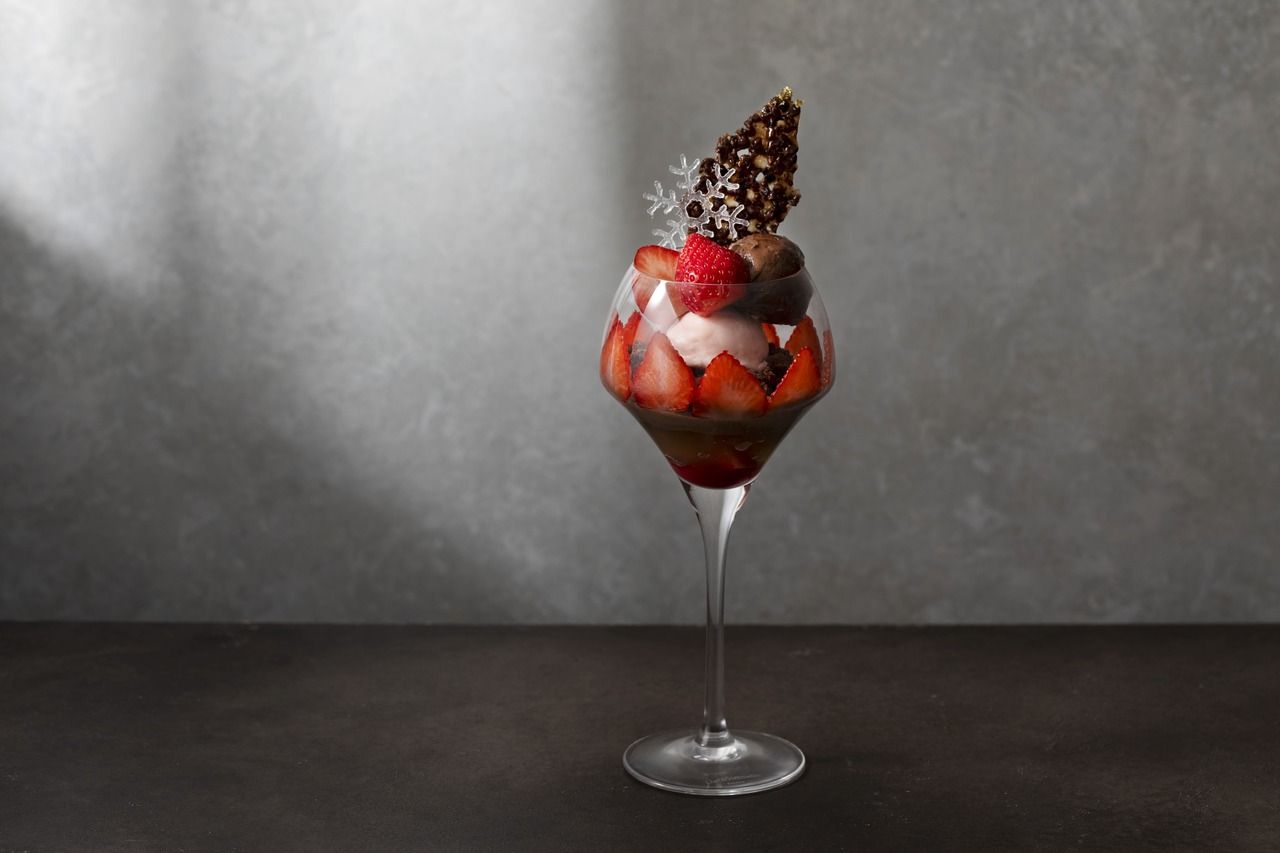 雪灯-苺ショコラパフェ