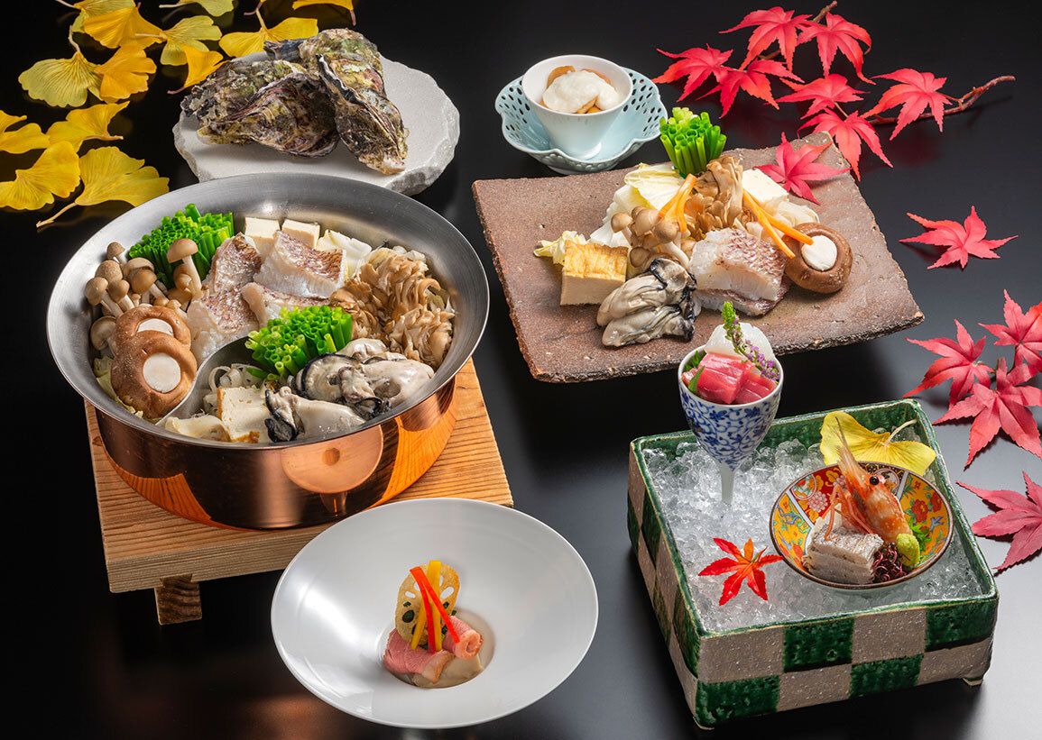 Oyster and Pork Hot pot Course (Lunch & Dinner) ※3 days Advance Reservation Required, Only for 2 or More