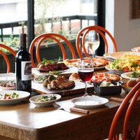 《ウィンタープラン》忘新年会におすすめ！色々楽しめる豪華なプラン、前菜からメインまで全10種(120分飲み放題付)