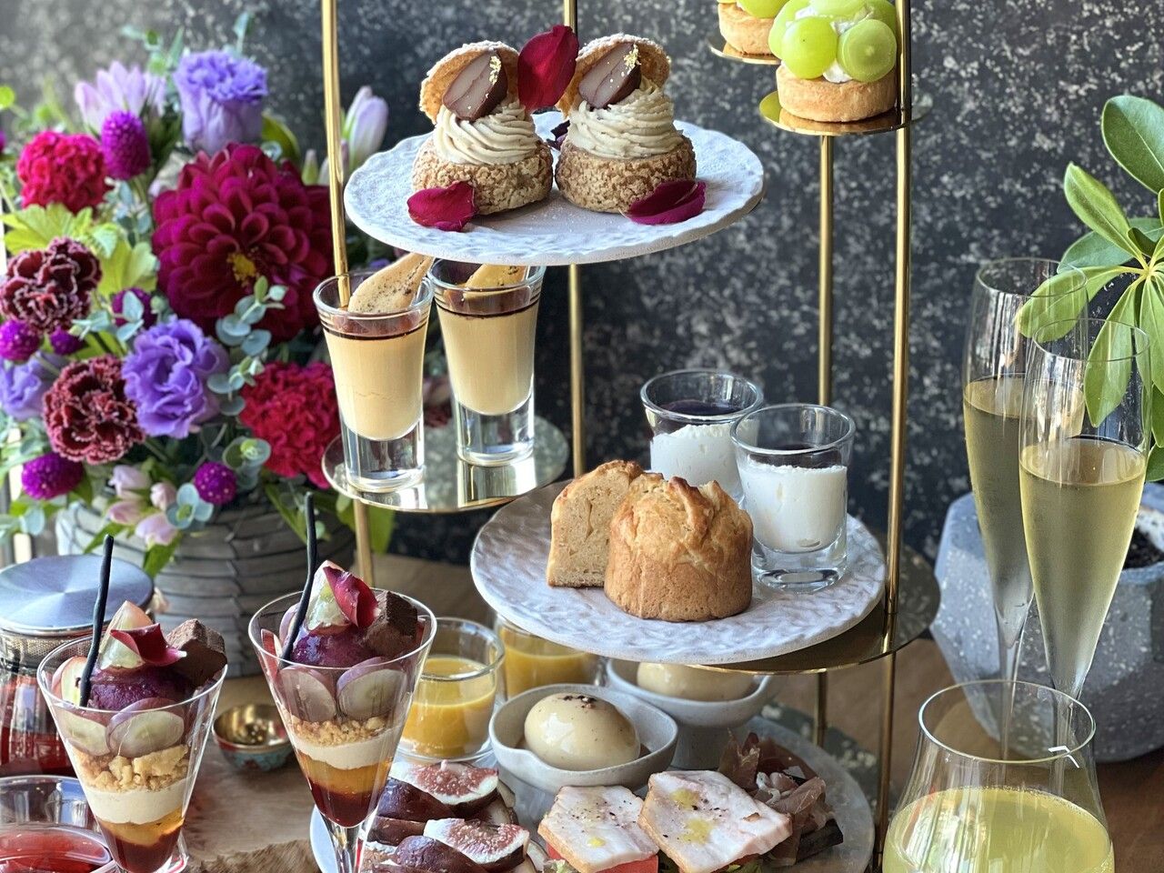 季節のアフタヌーンティー 