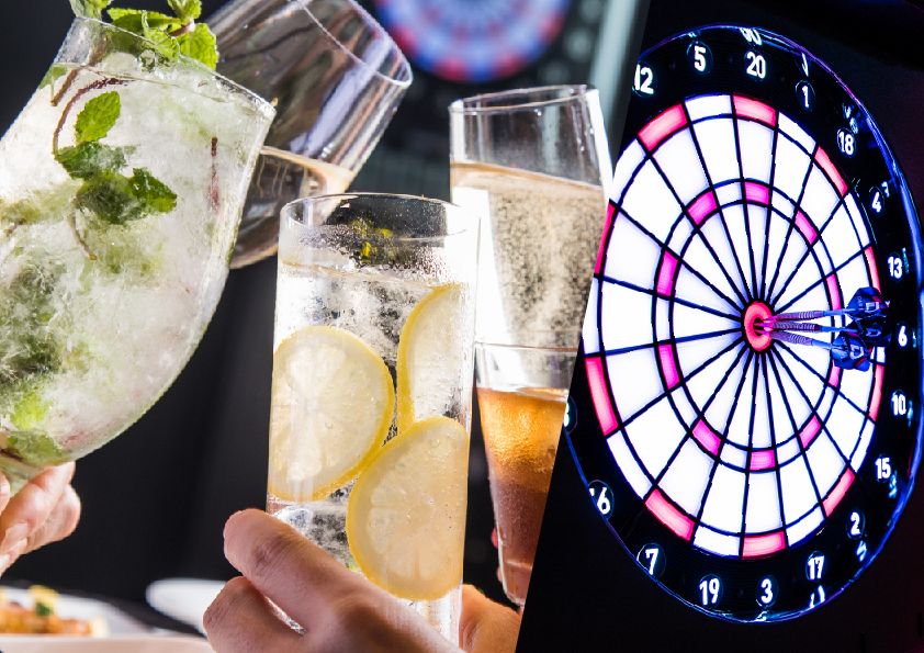 2次会プラン『ダーツオープン』（2H飲み放題+軽食付き）