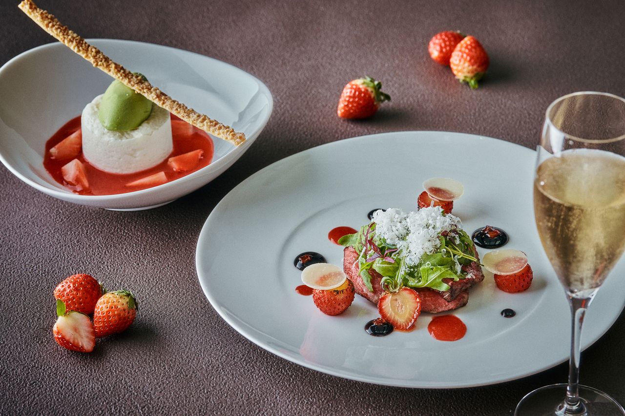 【Italian Strawberry Course】An elegant Italian dinner filled with seasonal strawberries