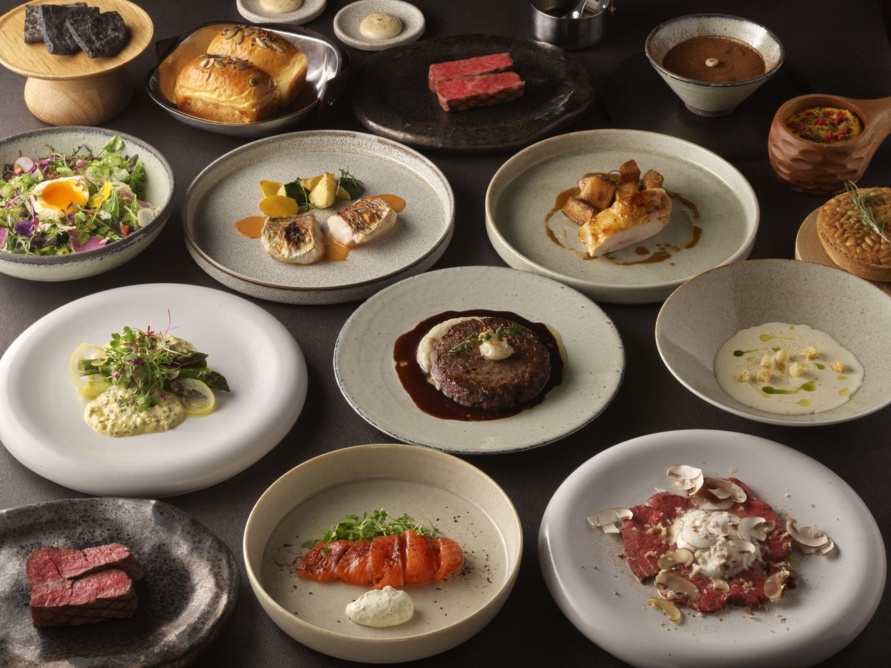 [Weekdays] Business Lunch Course -Standard- (2 dishes)