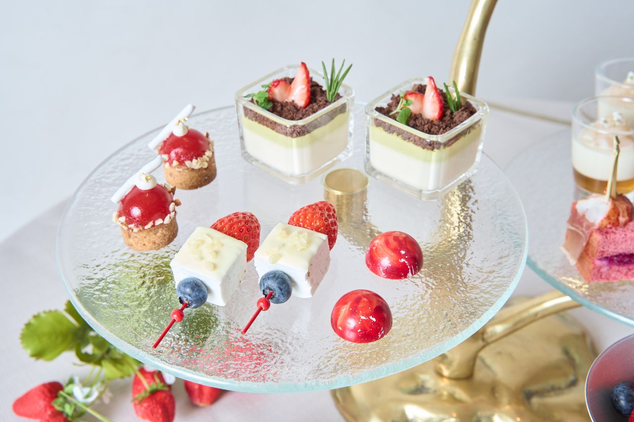 【平日限定】TIAD Strawberryアフタヌーンティー～春の香り～/スパークリングワインフリーフロー