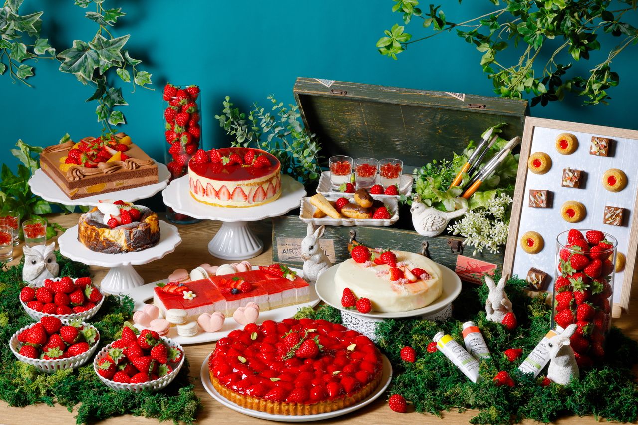 ≪平日≫スイーツビュッフェ『苺の森のアトリエ』　　　大人