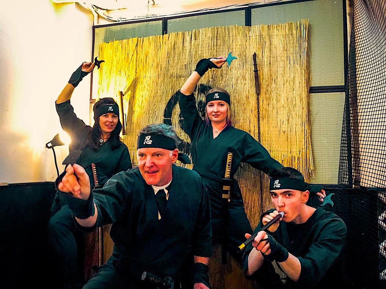 【Kid Rate(under 18yrs old)】Ninja Training+Ninja Costume Rental+One Meal+One Drink2