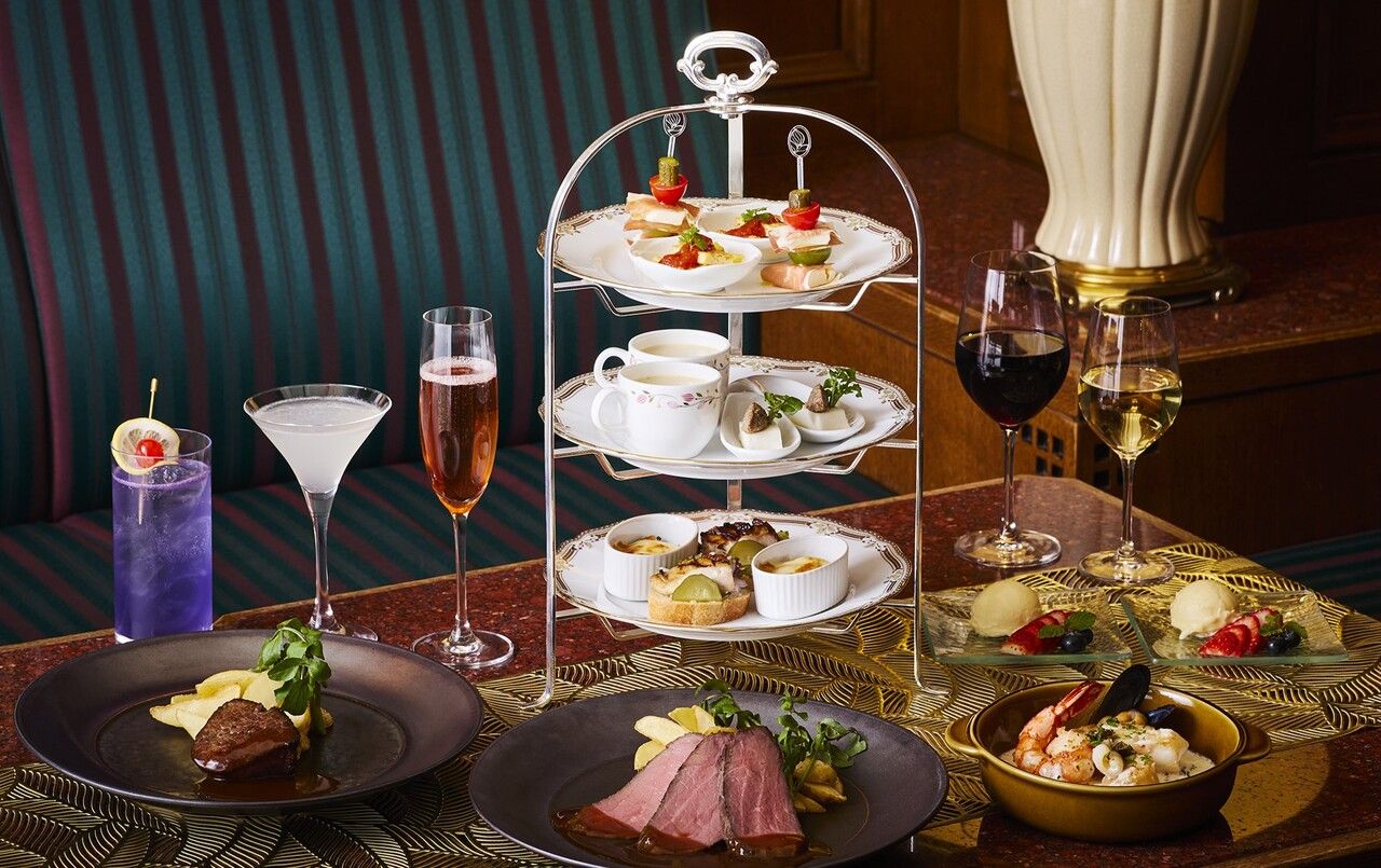 【個室確約プラン】1・2月　トワイライトアフタヌーンティー　2.5時間飲み放題付