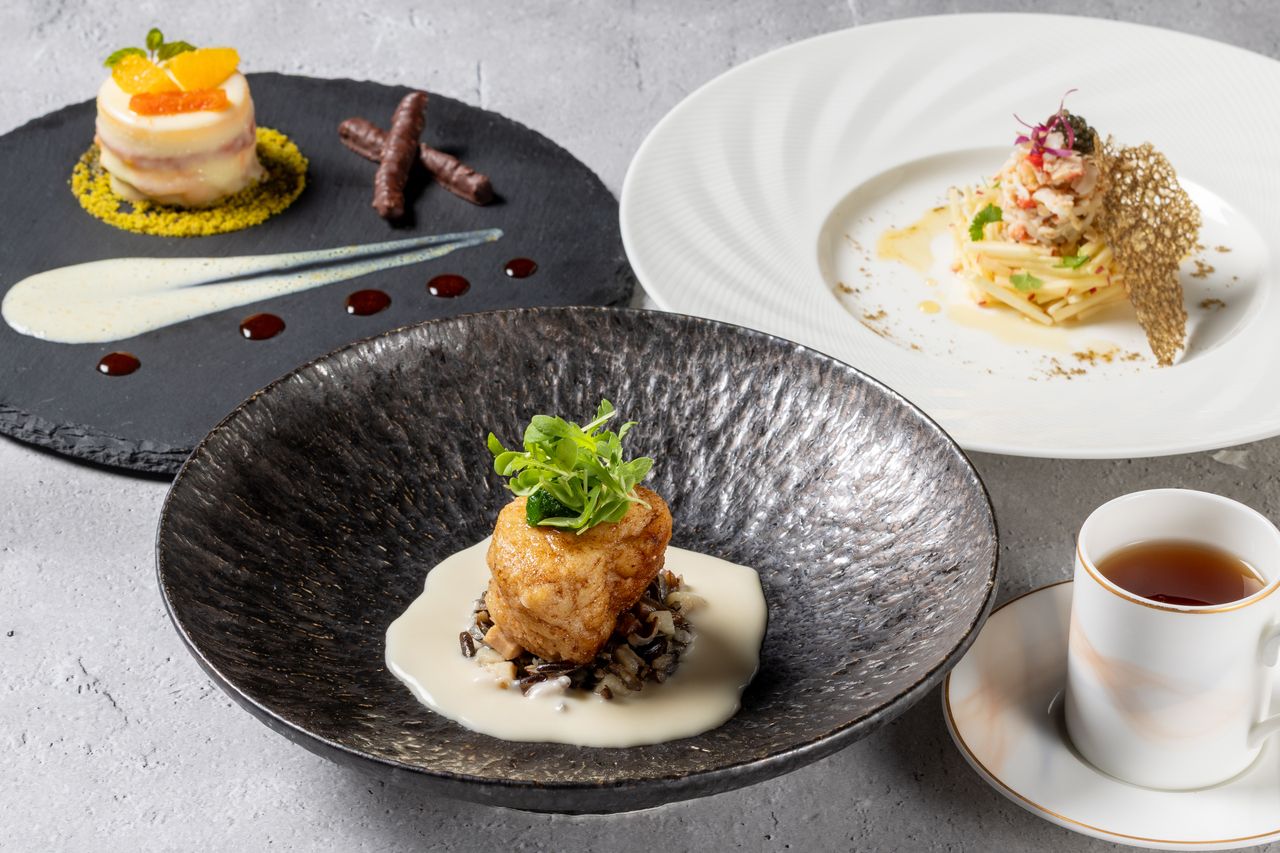 【1月～3月】オーキッドディナー～メインお魚料理～