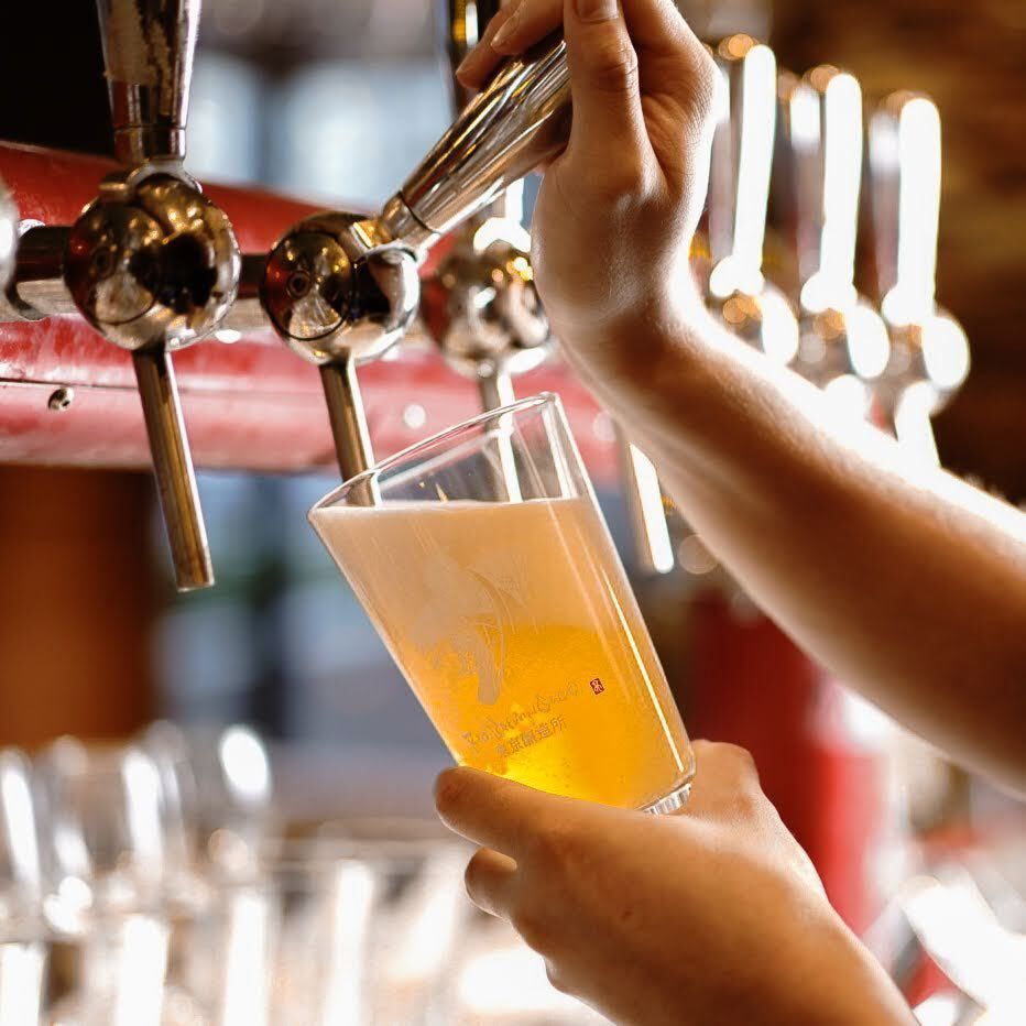 月～木限定【2025年忘新年会】【2H飲み放題】クラフトビール2種含むビール3種！カジュアルプラン…5500yen 2名様～