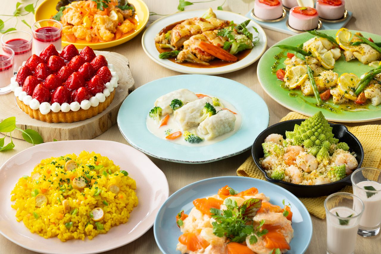 2.3月/土日祝日ランチビュッフェ　「スプリングハーモニー」　※9０分制