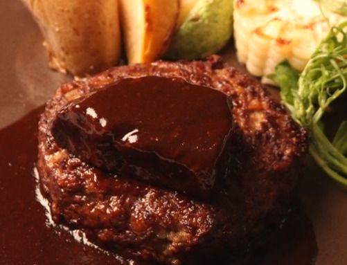 【ランチ】牛頬肉煮をのせたハンバーグステーキと旬食材を堪能 テイスティングコース 全7品