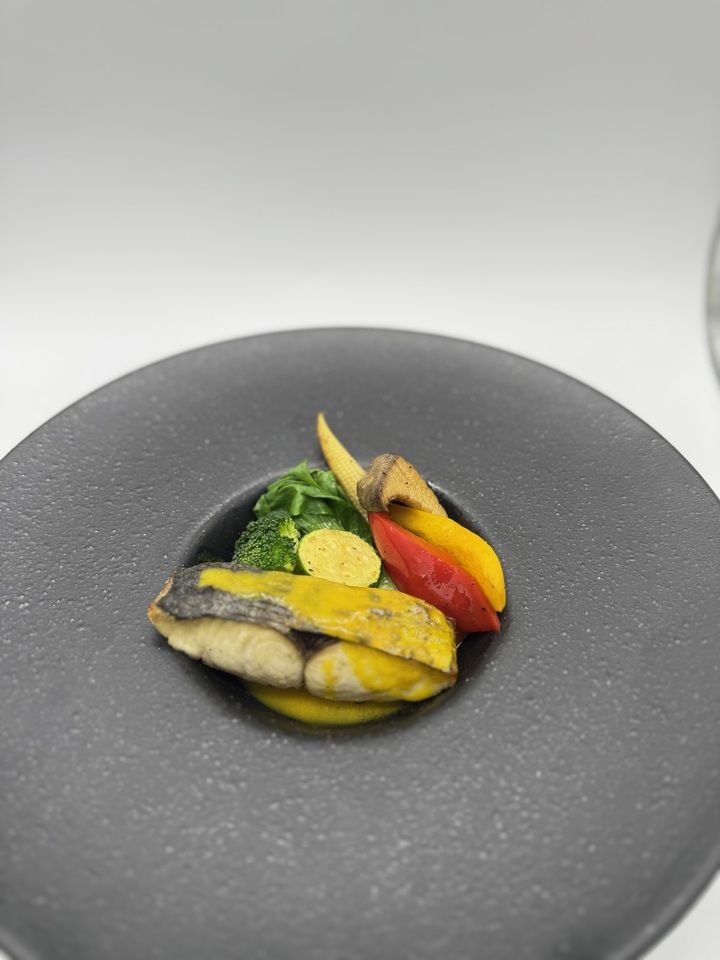 【2月限定】鰆のポワレ ～サフランクリームソース～