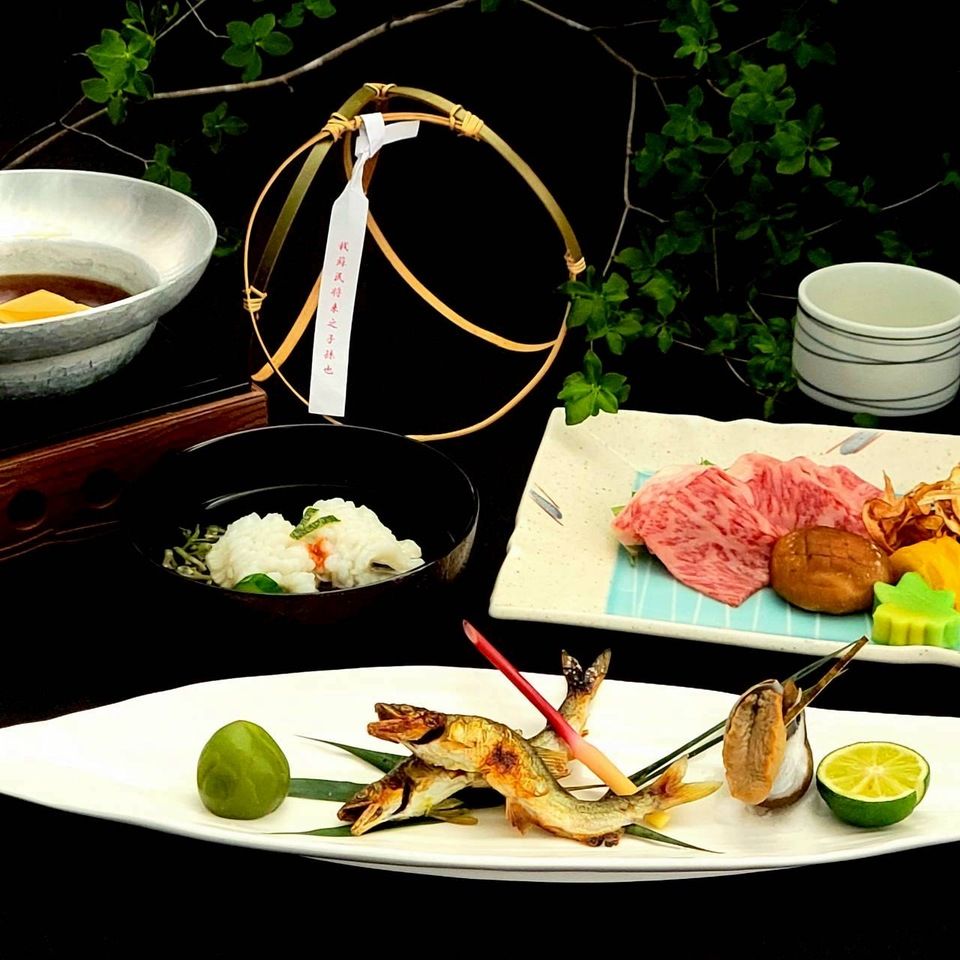 【夜景×和食会席】　旬の味覚を贅沢にを愉しむ会席　比叡　