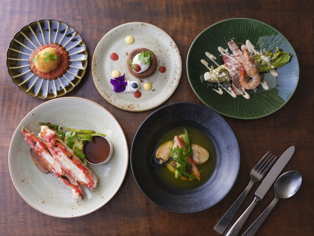 【Lunch&Dinner】Crab course