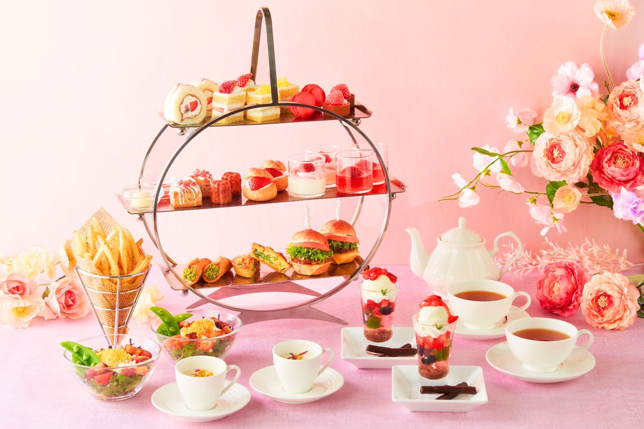 【2026年3月1日～・平日限定割引・120分制】🍓いちごアフタヌーンティーセット