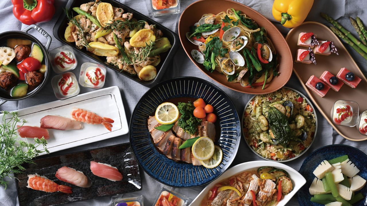 초여름 점심 뷔페 (어른)