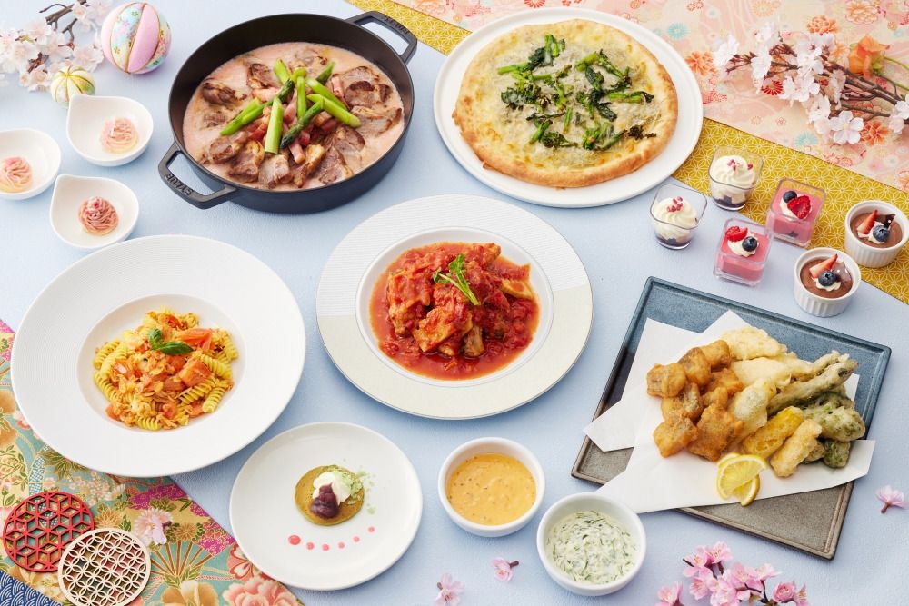【人気ランチブッフェ】名物海鮮丼や月替わりスイーツなど（平日限定）