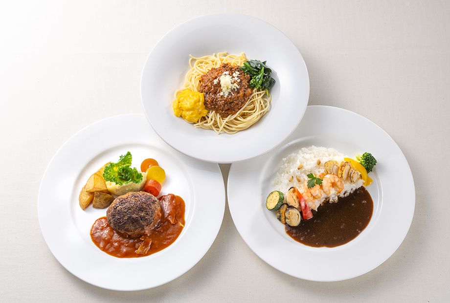 カフェテリアランチコース