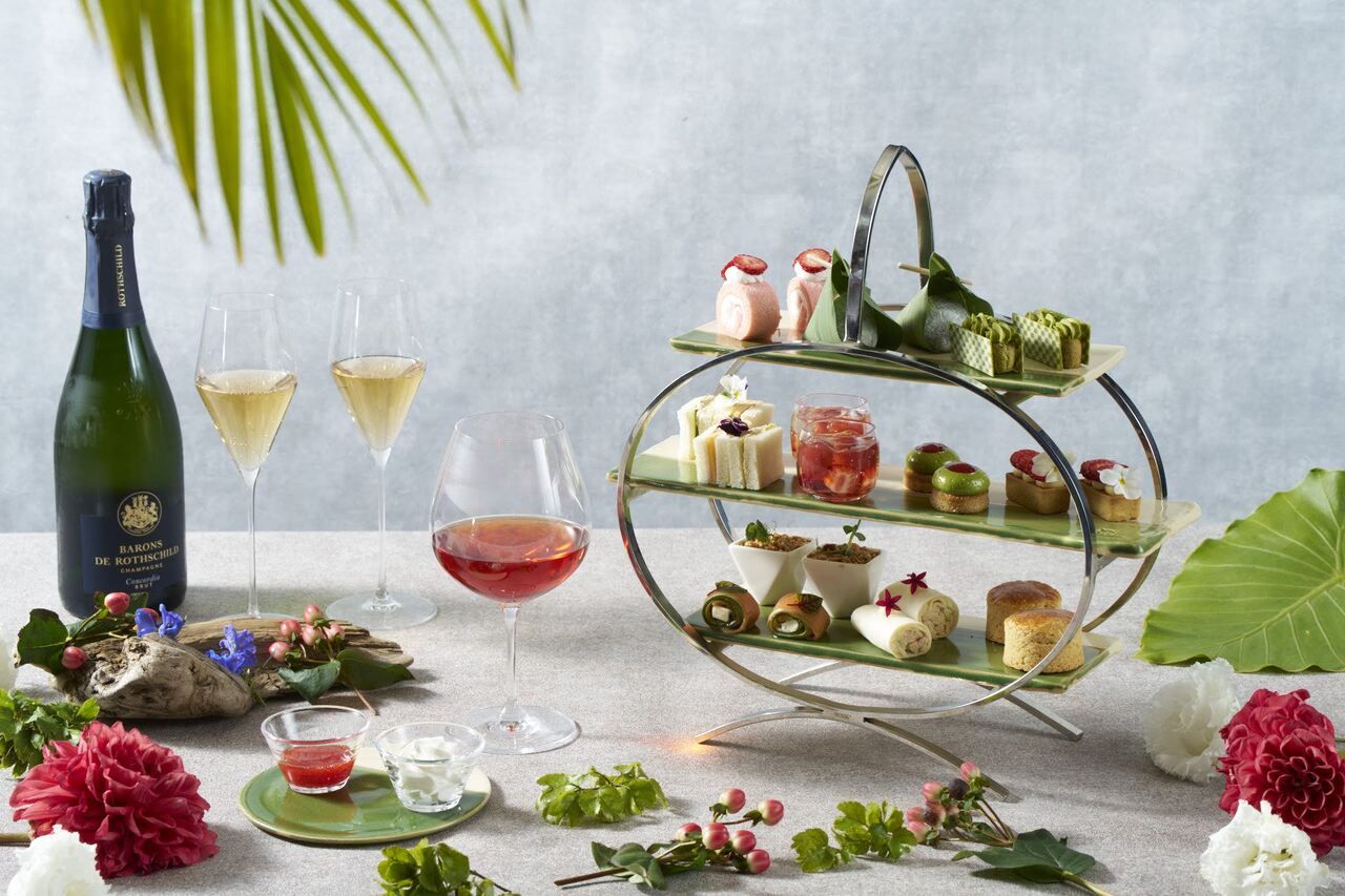 Discout Afternoon tea set (with a glass of champagne)