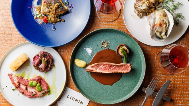 [Wood-fired Standard Course] A 4-course meal including French duck as the main dish, 6,000 yen.