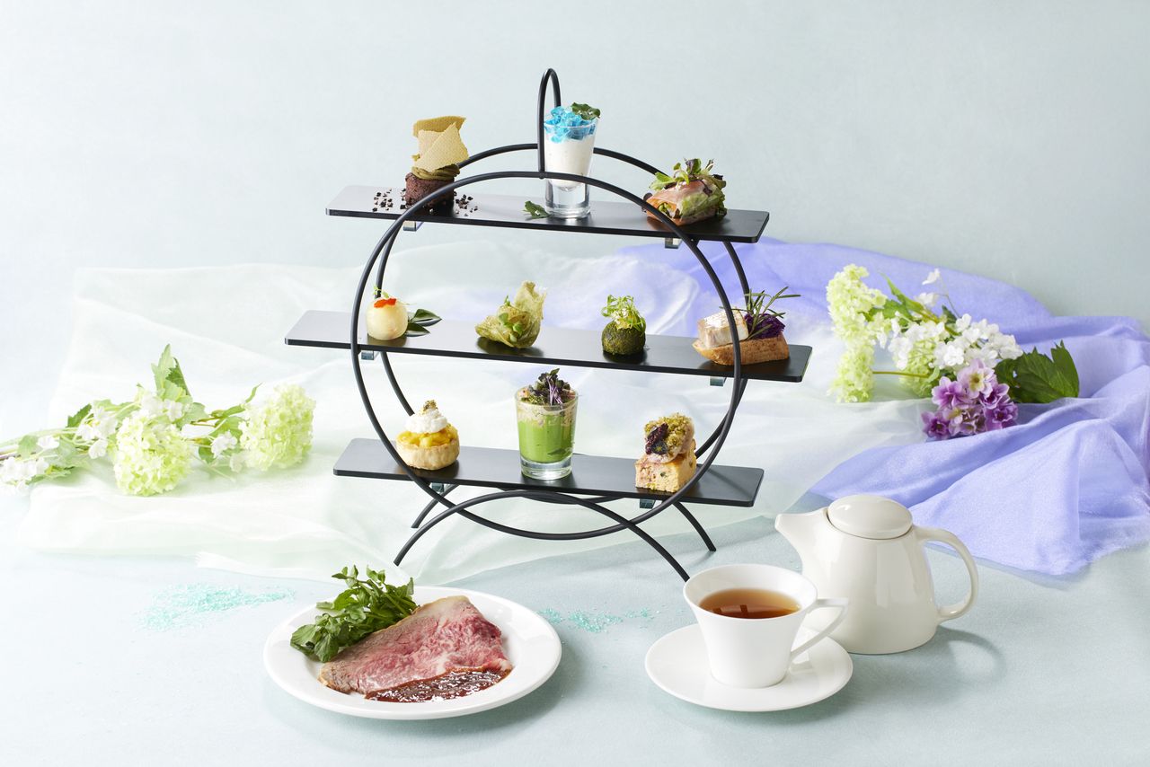 [Roast Beef Included] Summer Scenery Green Afternoon Tea + Over 30 Free Drinks Including Cocktails