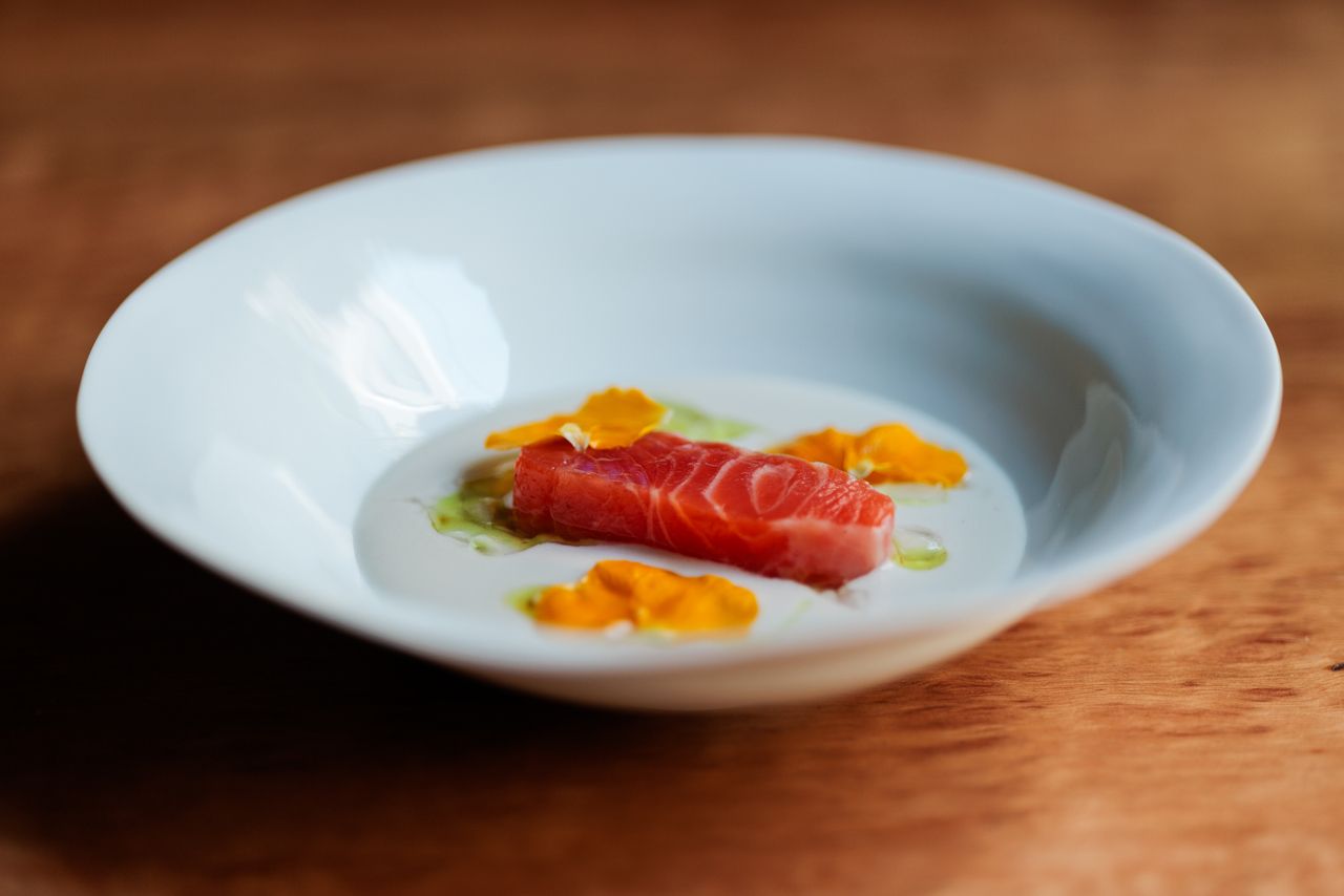 Seasonal course menu (7 dishes) + non-alcoholic pairing