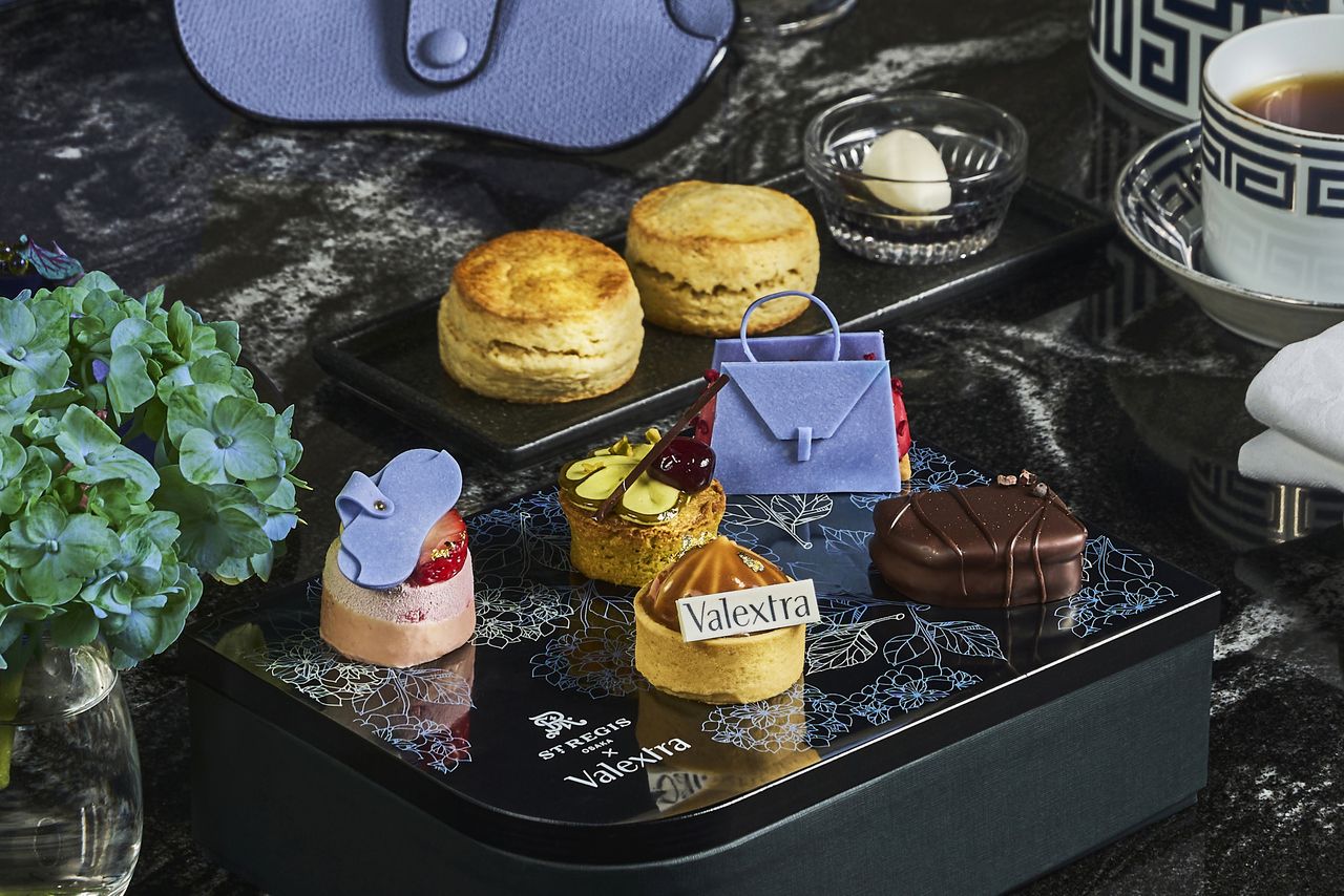 [GW Limited-Time Price] St. Regis Afternoon Tea with Valextra - Iside in Bloom -