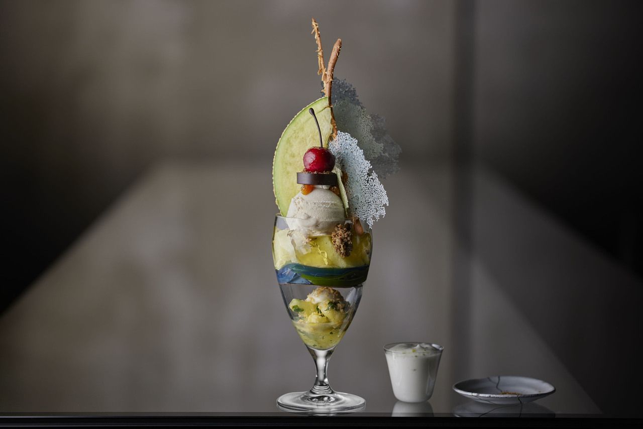 Parfait Bijou® Melon【¥5,800 (tax not included) with drink】