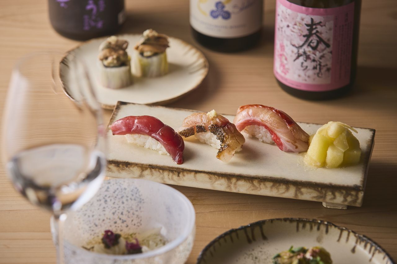 Dinner - Sushi L'Abysse Tour of Japan