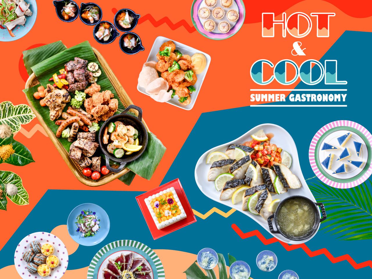 [In-store, Adults Only] HOT & COOL SUMMER GASTRONOMY ~Summer Dinner & Sweets Buffet~ (July 17th - September 17th)