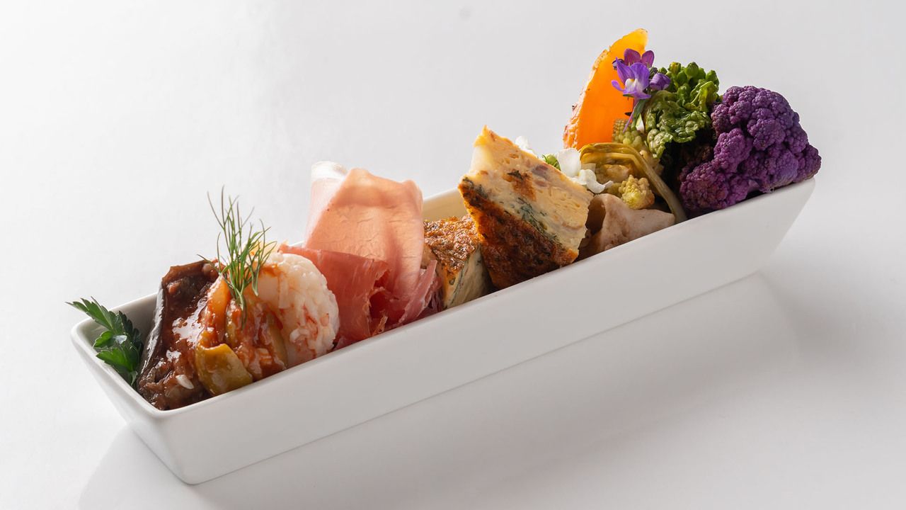 A carefully crafted course featuring seasonal ingredients that evoke the feeling of the season.