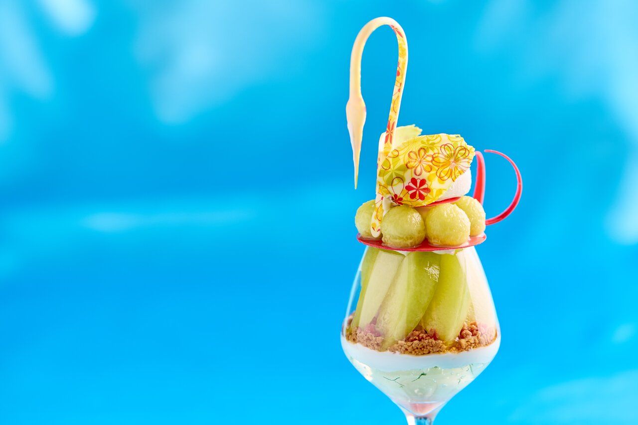 [Single Item] Swan Parfait ~Muskmelon~
