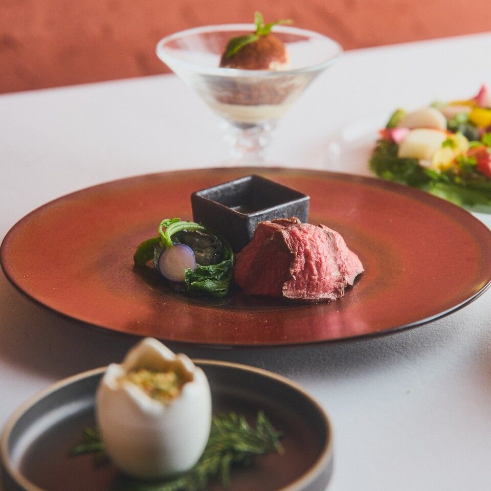 [Weekend Special] Domestic Beef Filet × Seasonal Ingredients: 5-Course Indulgent Lunch Menu + 2-Hour All-You-Can-Drink (Includes Champagne, Draft Beer, and Wine)