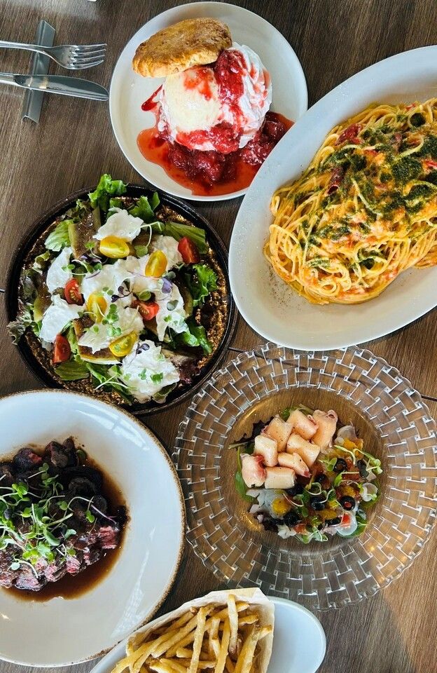 【Ladies’ Party Plan】 Perfect for celebrations and anniversaries! Enjoy a total of 7 dishes, including grilled eggplant with burrata as an appetizer, roasted beef sirloin, and American shortcake. (Seating is limited to 2 hours.)