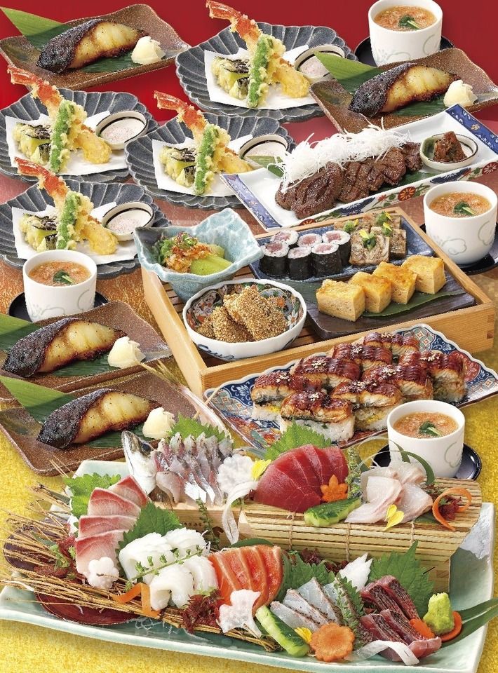 生鱼片大丰收套餐