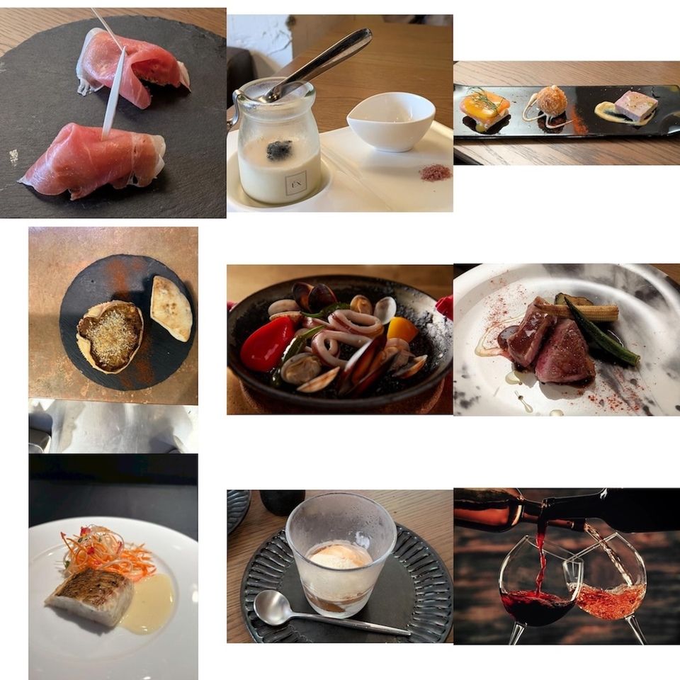 "Dinner"  [Pescard course]