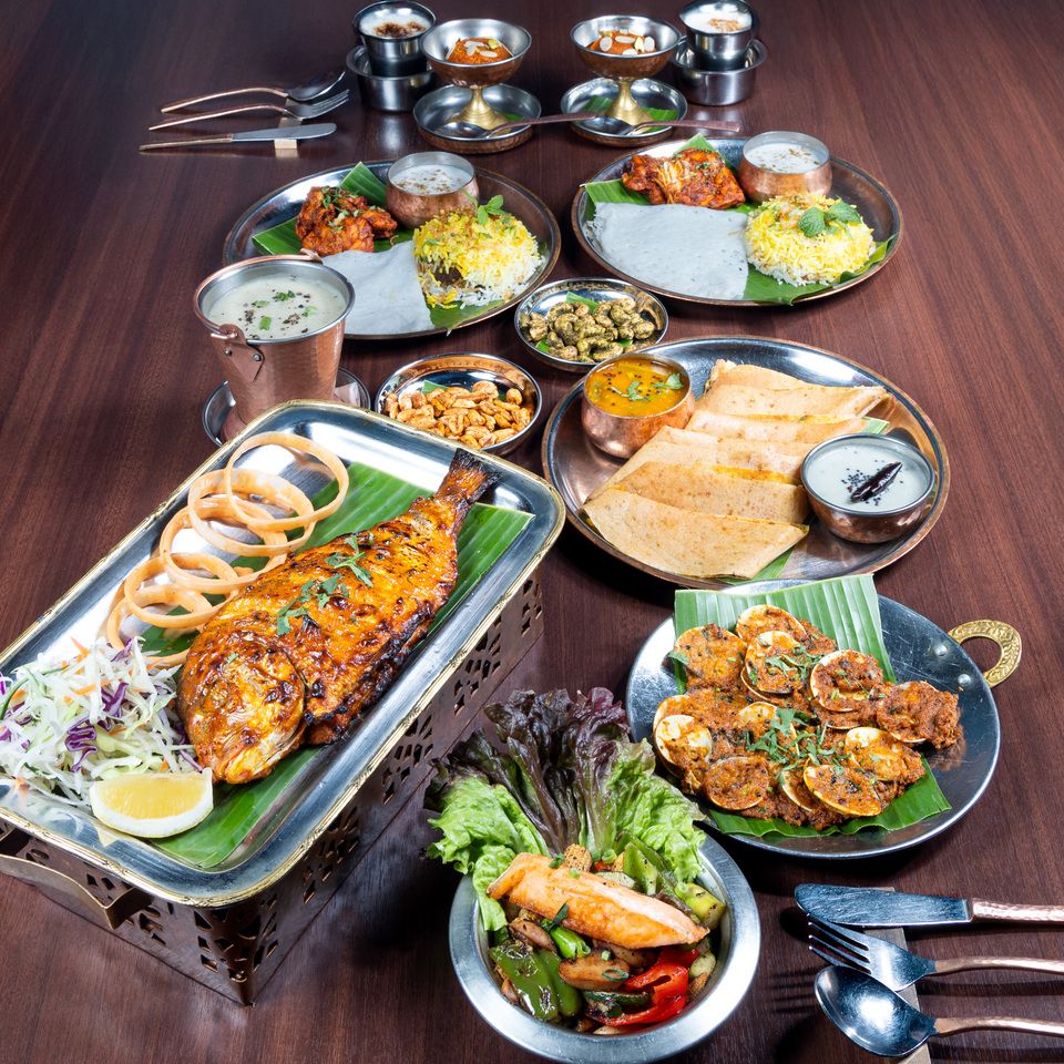 Lunch&Dinner/Premium Mangalorean [South Indian] Flavors with All-You-Can-Drink for 2 Hours - 13item