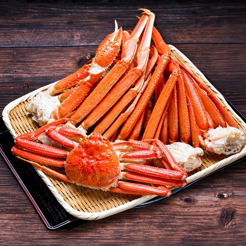 [Available only from 10:00–17:00] “All-you-can-eat real snow crab” with unlimited soft drinks: 8,800 yen → 7,700 yen
